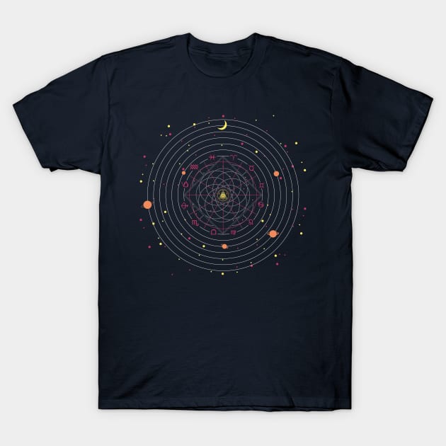 esoteric zodiac T-Shirt by psychoshadow